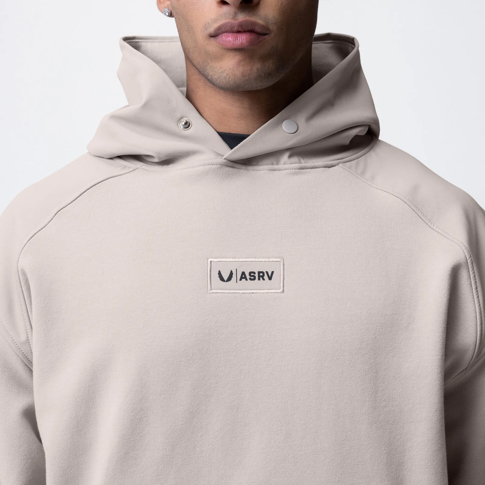 Tech-Terry Waterproof Panel Hoodie for Men by CHAI