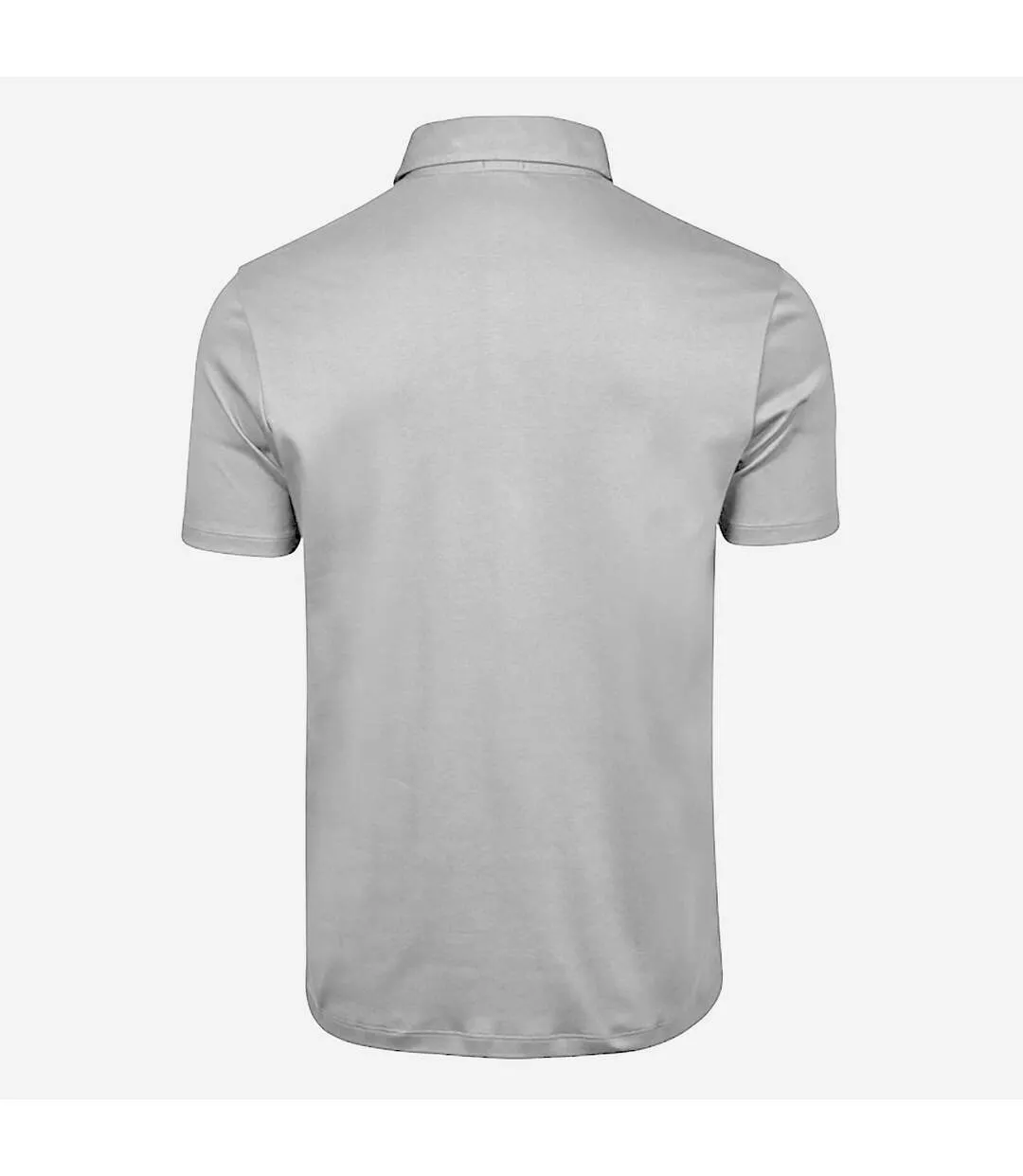 Tee Jays White Men's Pima Cotton Polo Shirt