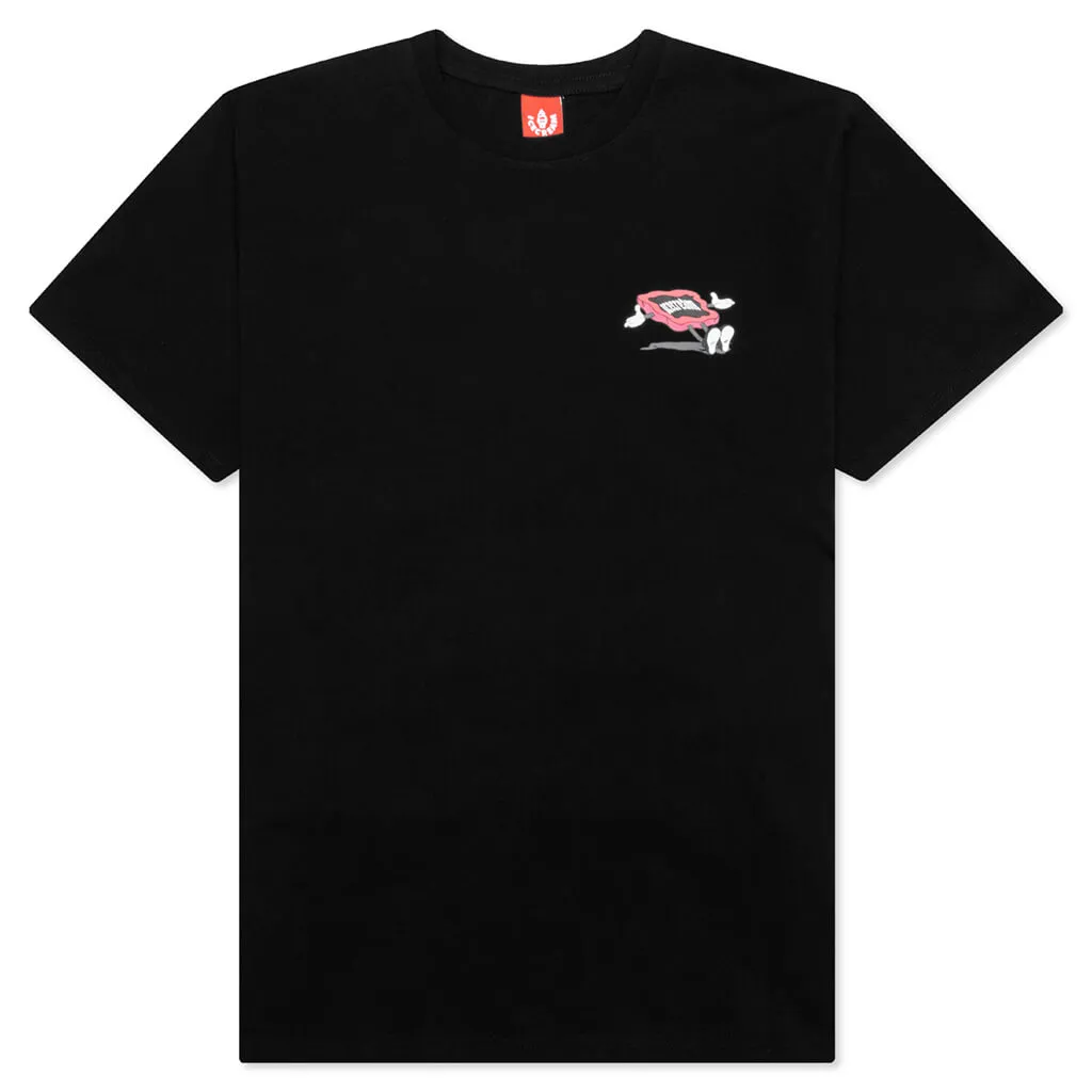 Black Short Sleeve Tee - Tipsy