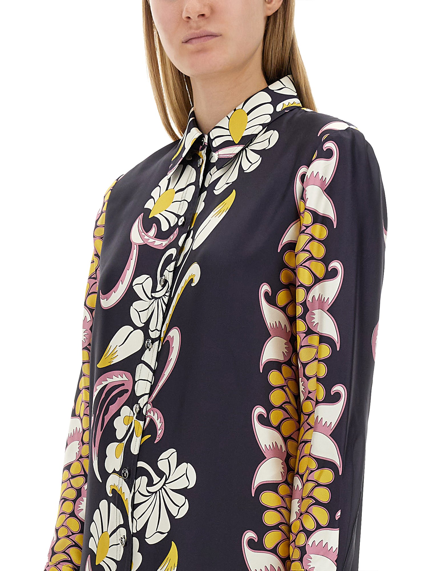 Tory Burch silk dress with print - Shop Now