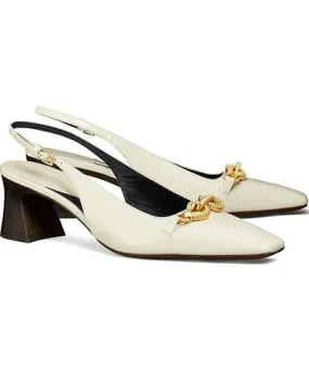 Tory Burch Women's Pointed Toe Slingback Pumps