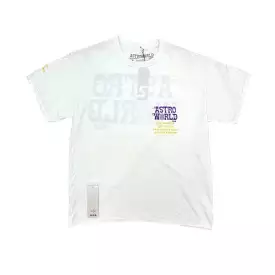 Travis Scott Astroworld Los Angeles Exclusive White Tee