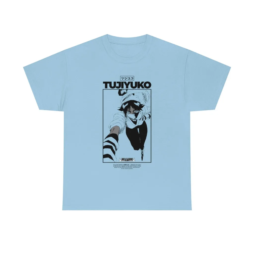 Tuji Yuko Bleach Exclusive Yoruichi Shihōin Heavy Cotton Tee