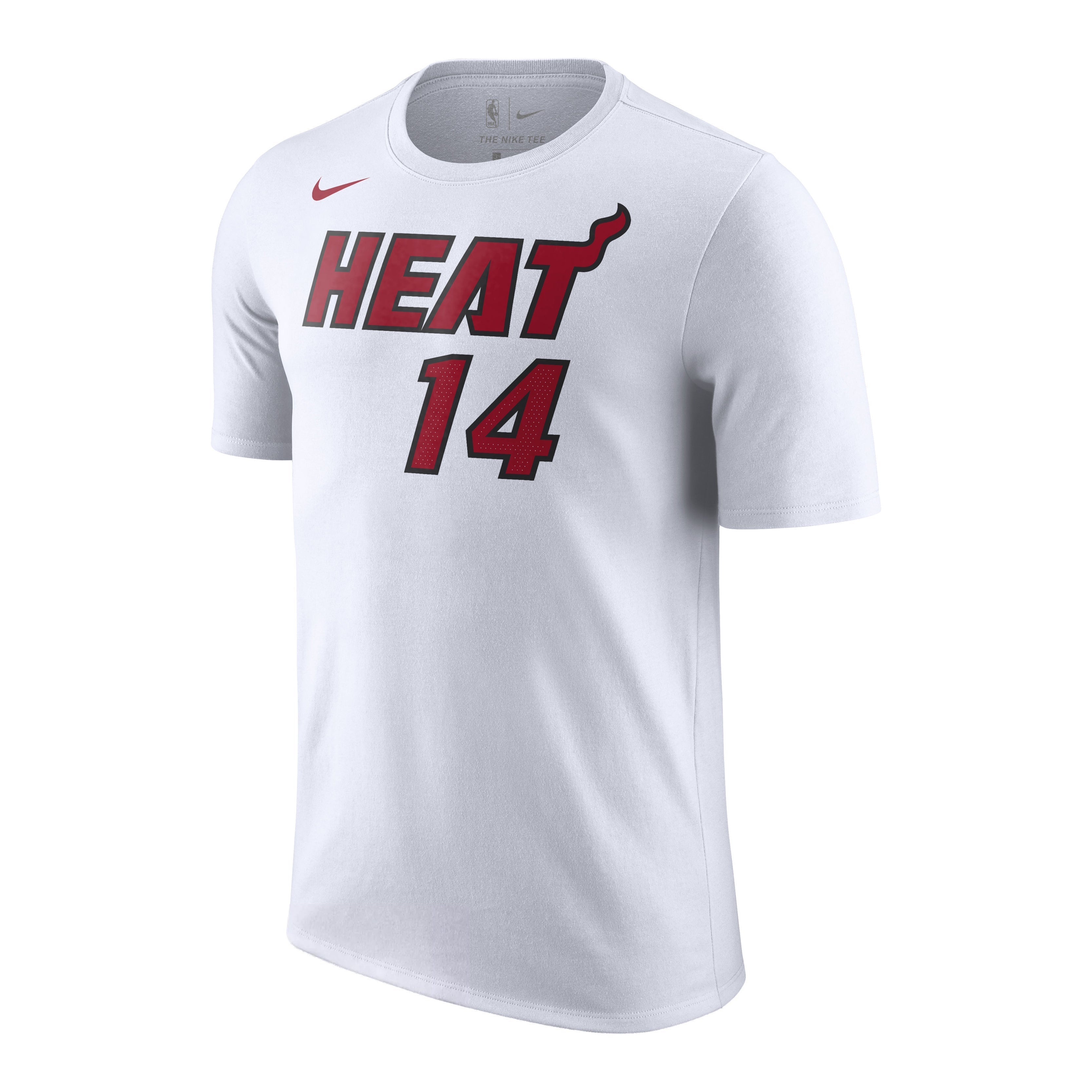 Tyler Herro youth tee Nike Miami HEAT Association white name and number