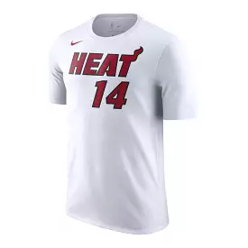 Tyler Herro youth tee Nike Miami HEAT Association white name and number