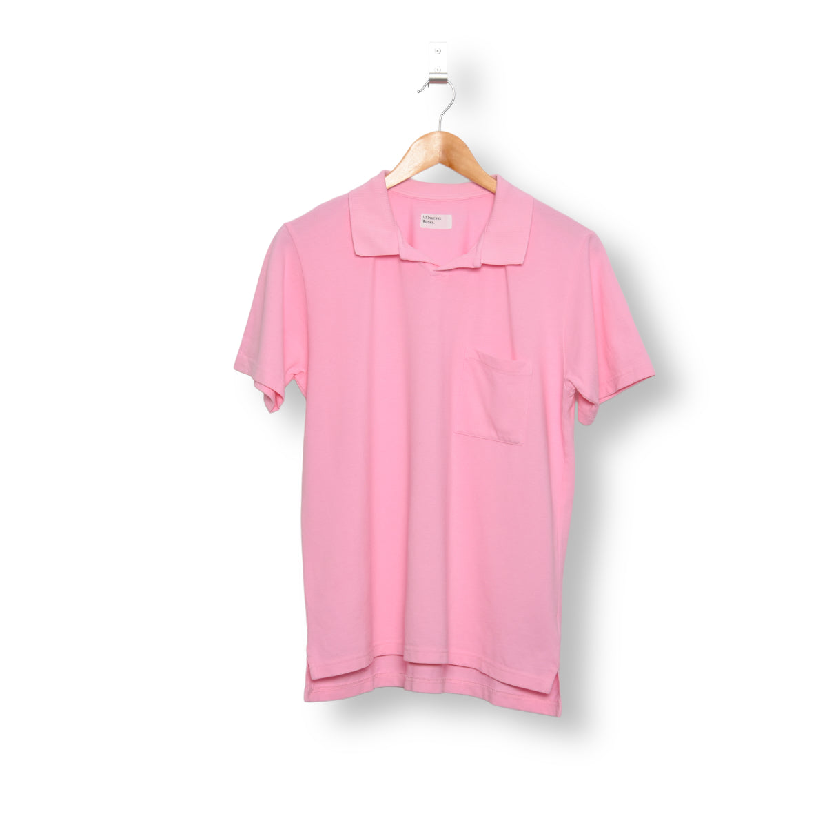 Universal Works Vacation Polo - Piquet Pink 28603