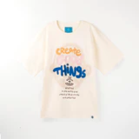 Vic Garcia White Tee for Creating Positive Products