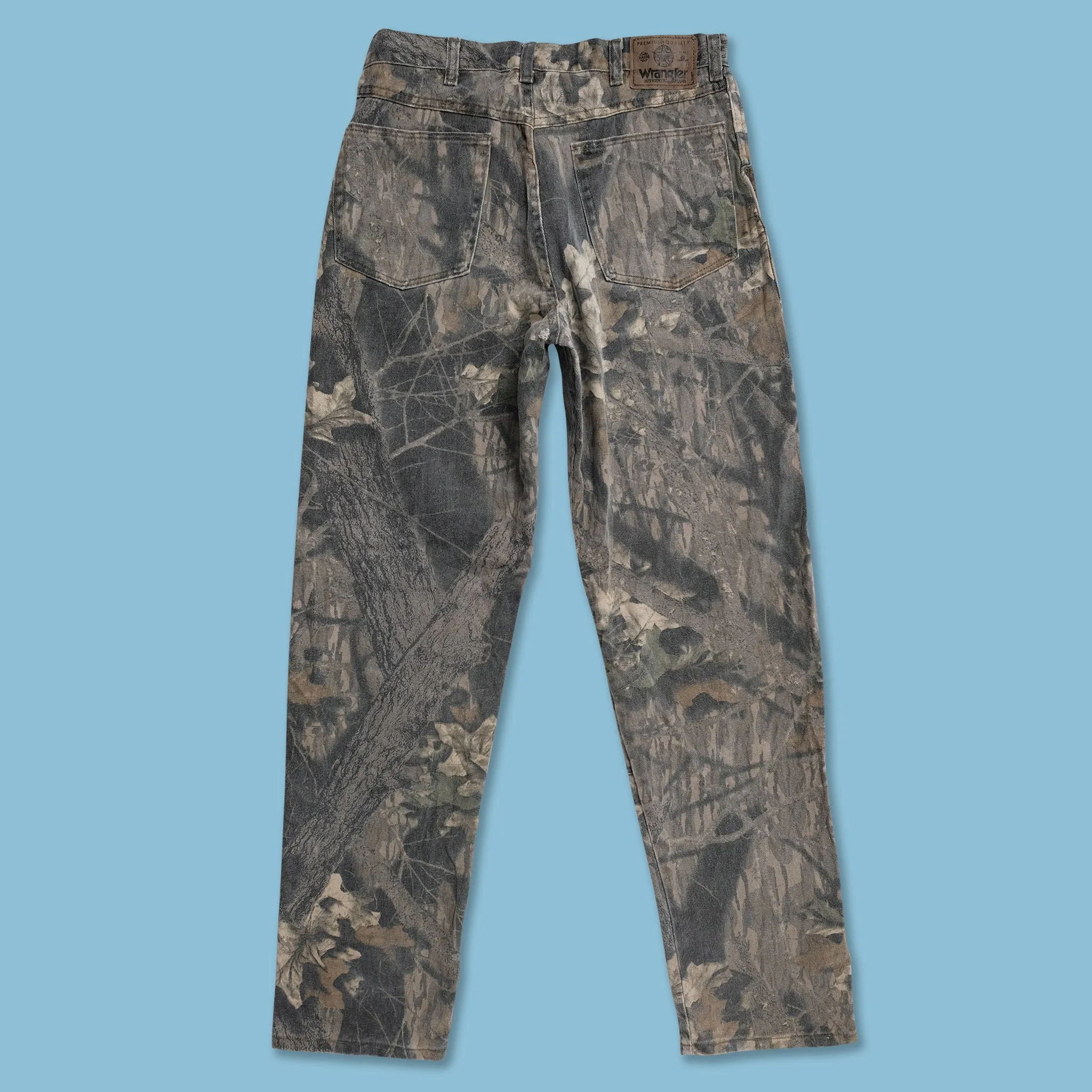 Vintage Wrangler Camo Denim Pants 32x34