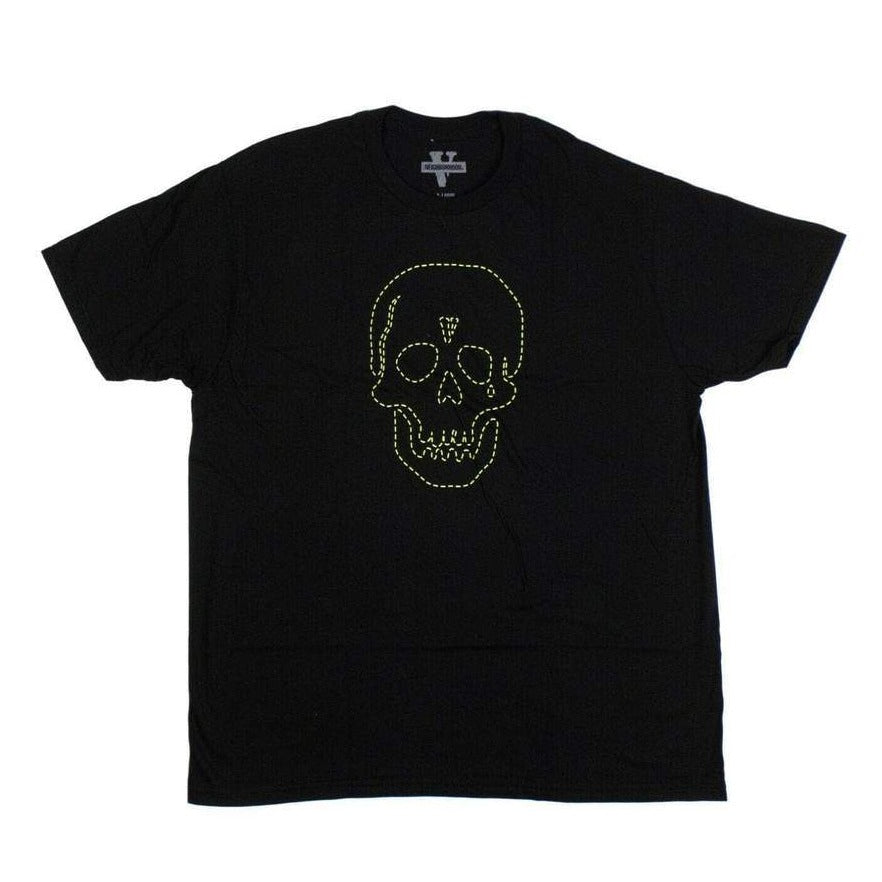 VLONE NEIGHBORHOOD Green Skull T-Shirt Black