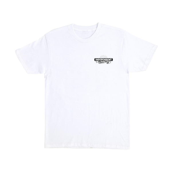 White Independent Sledge T-Shirt - RTB