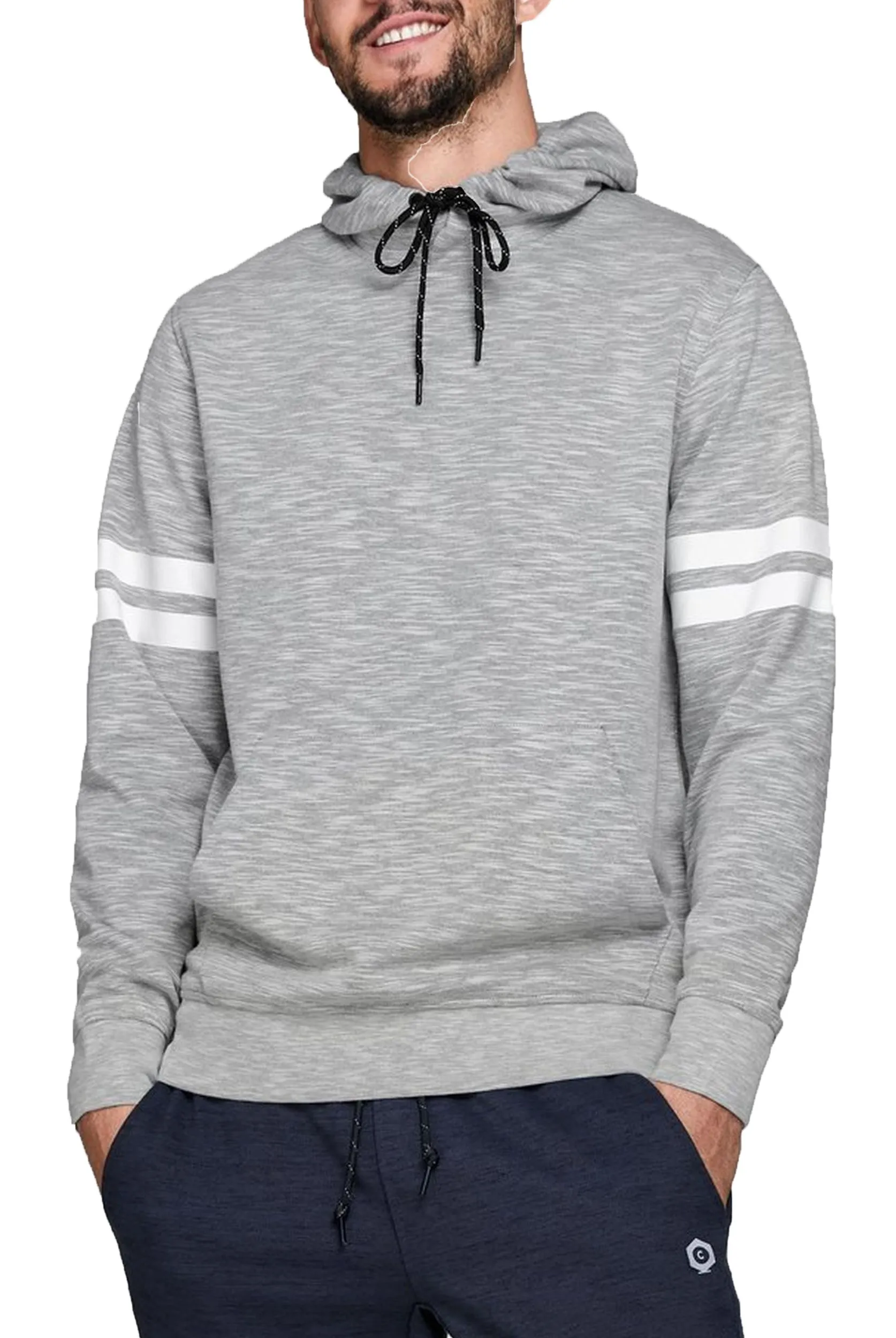 White Jack & Jones Originals Axelses Overhead Hoodie