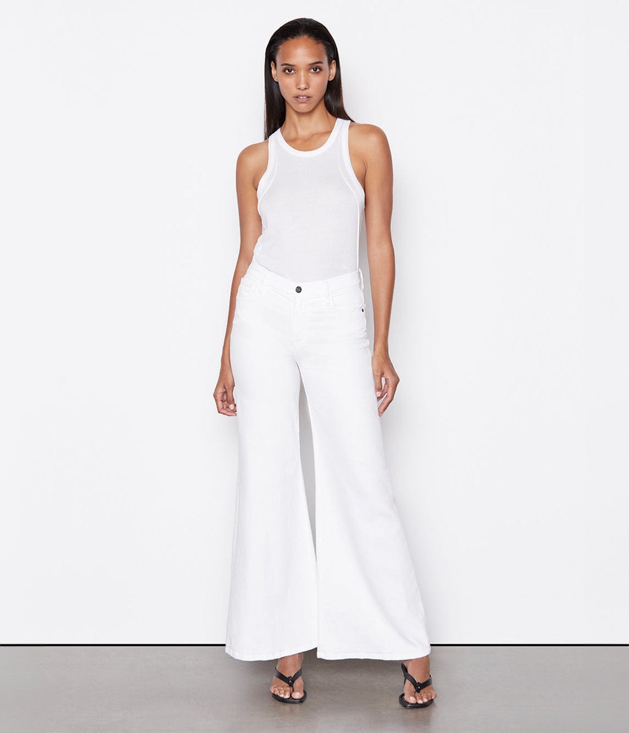 White Palazzo Pants