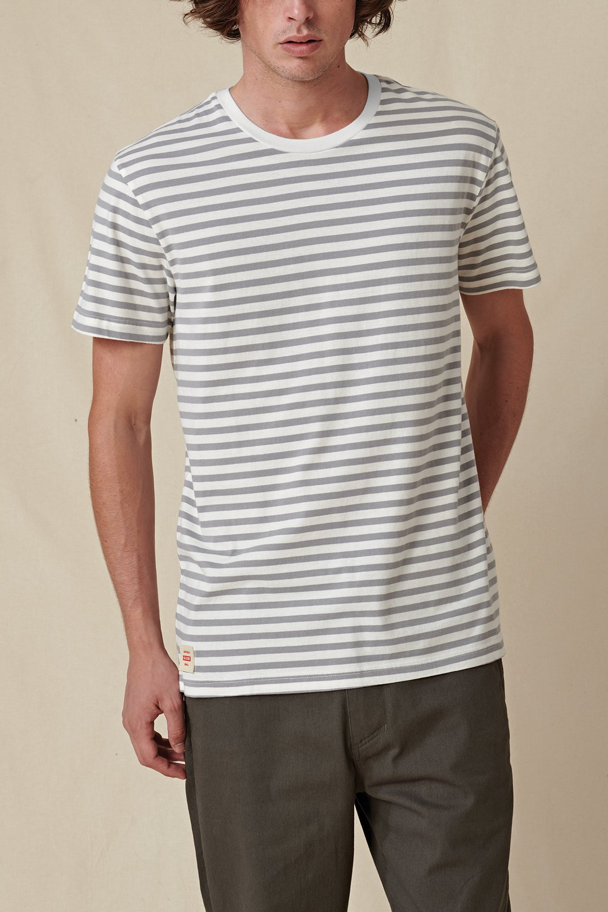 White Striped T-Shirt for Horizon - Best Price