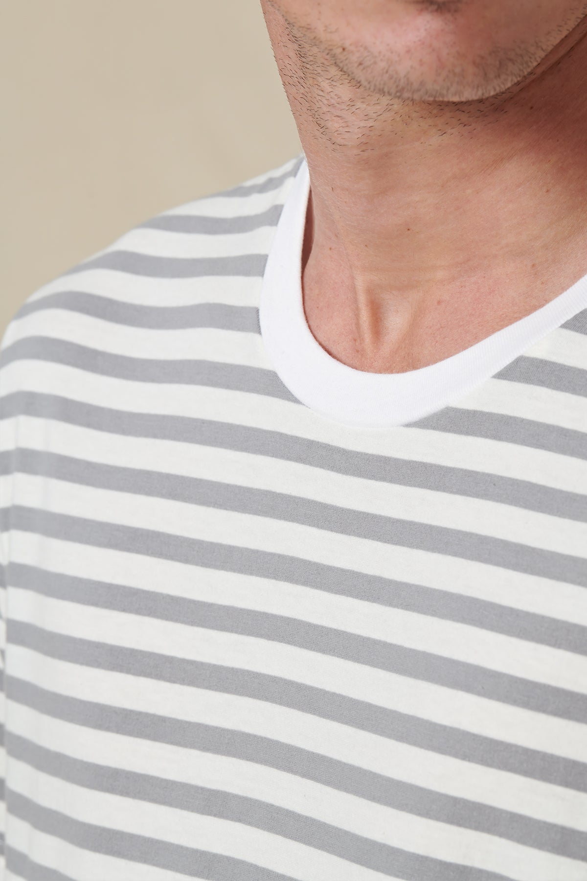 White Striped T-Shirt for Horizon - Best Price