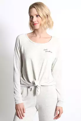 Women's Meka Start Somewhere Longsleeve in Natural - Good hYOUman