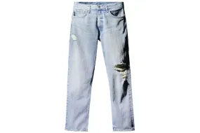 Blue 5 Pocket Denim Pants by Yeezy Gap Engineered by Balenciaga