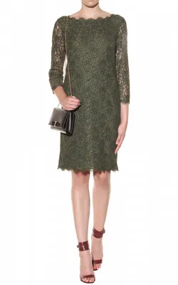 Olive Lace Dress - Zarita