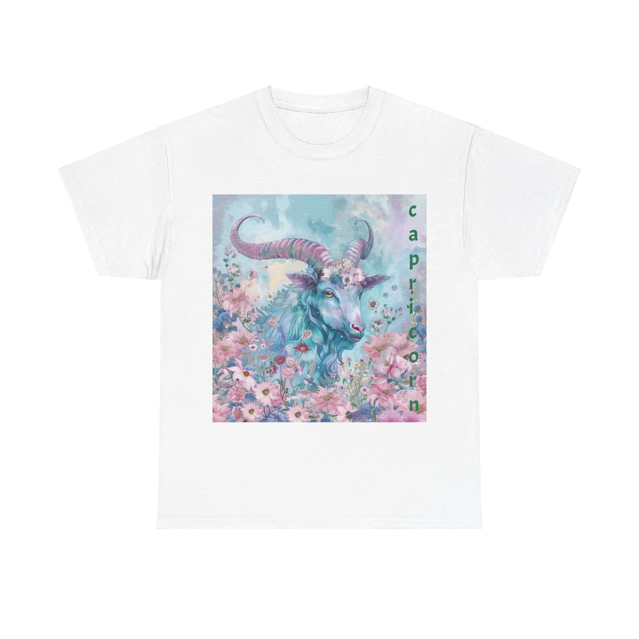 Capricorn Zodiac Unisex Cotton T-Shirt