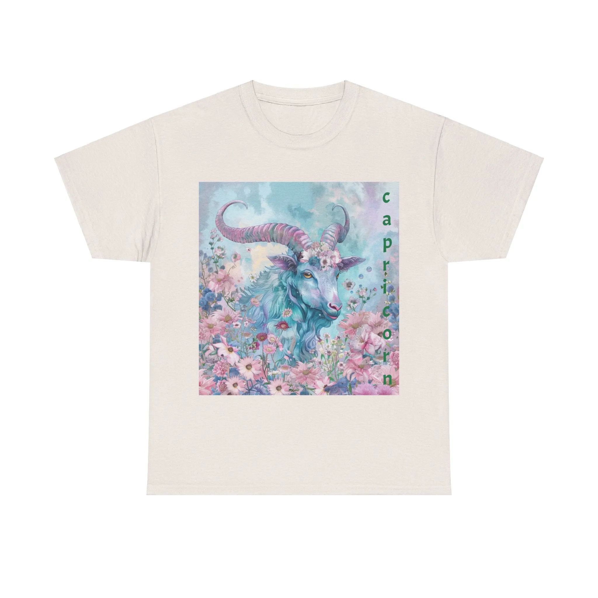 Capricorn Zodiac Unisex Cotton T-Shirt