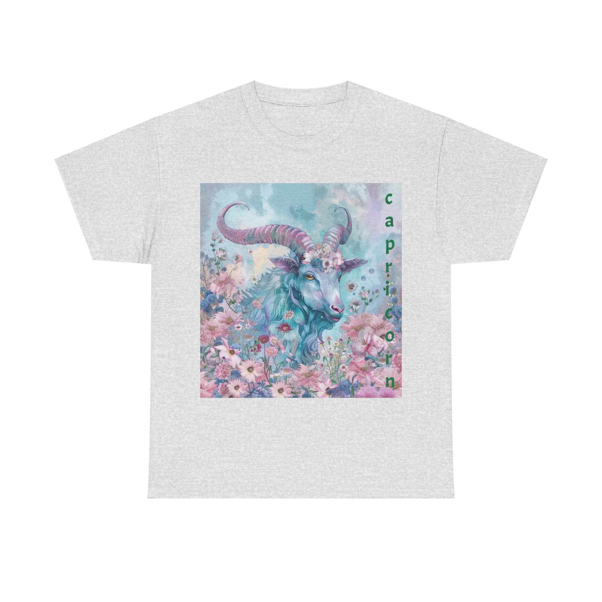 Capricorn Zodiac Unisex Cotton T-Shirt