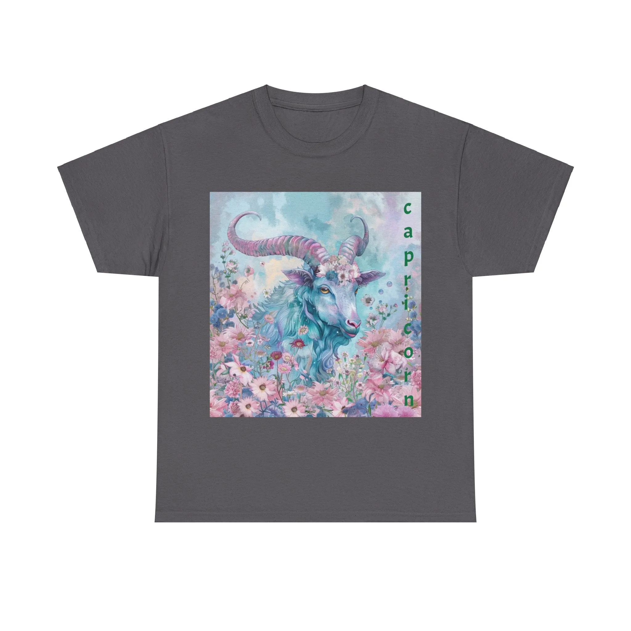 Capricorn Zodiac Unisex Cotton T-Shirt