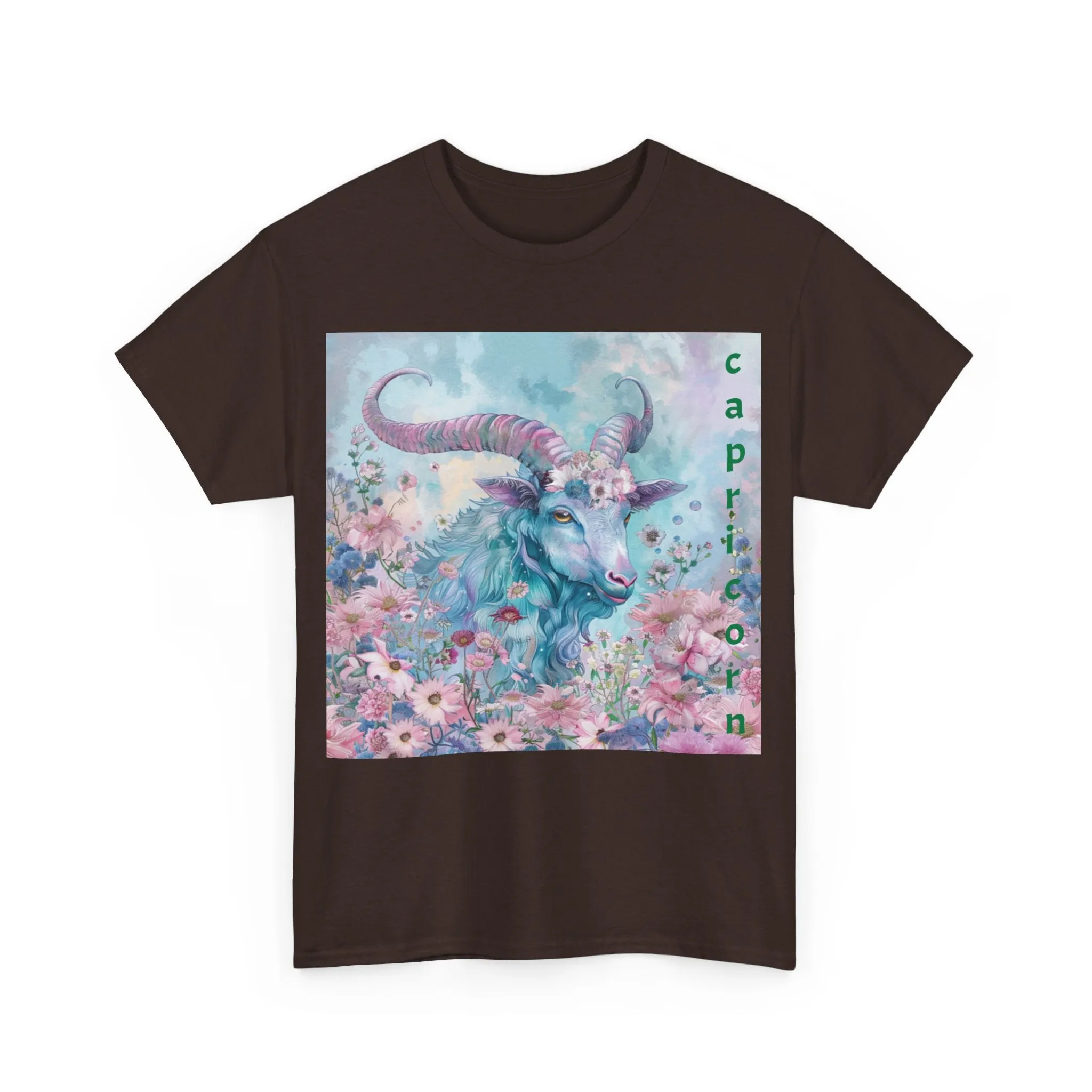 Capricorn Zodiac Unisex Cotton T-Shirt