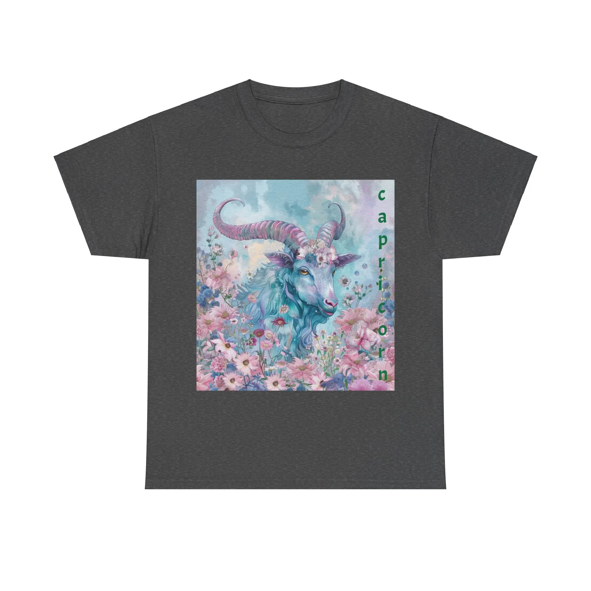 Capricorn Zodiac Unisex Cotton T-Shirt