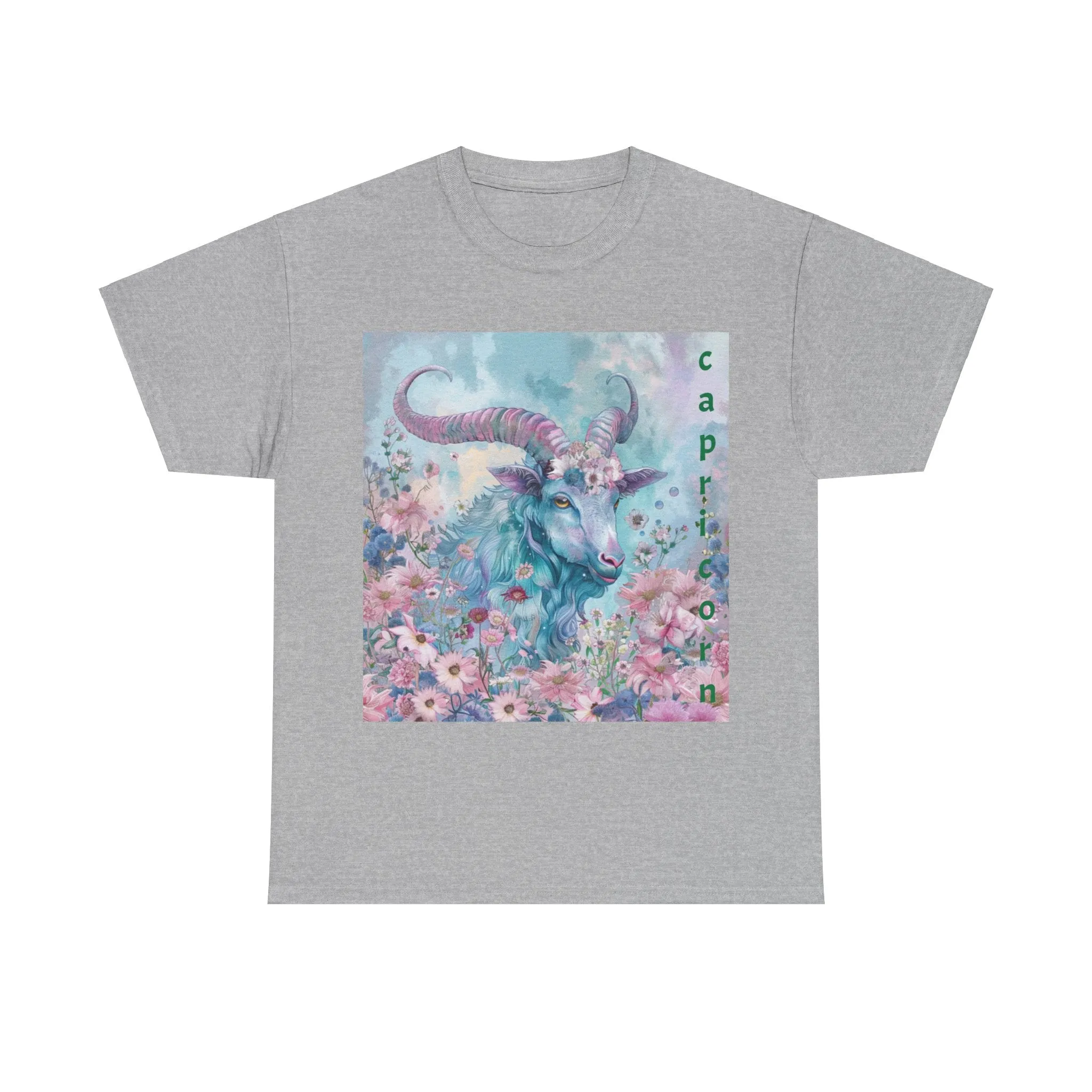 Capricorn Zodiac Unisex Cotton T-Shirt